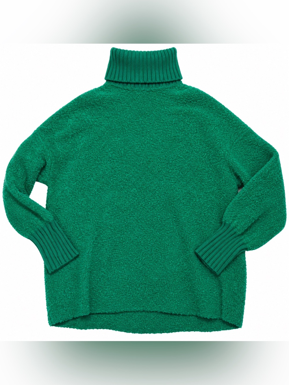 aerie Green Cozy Turtleneck Sweater